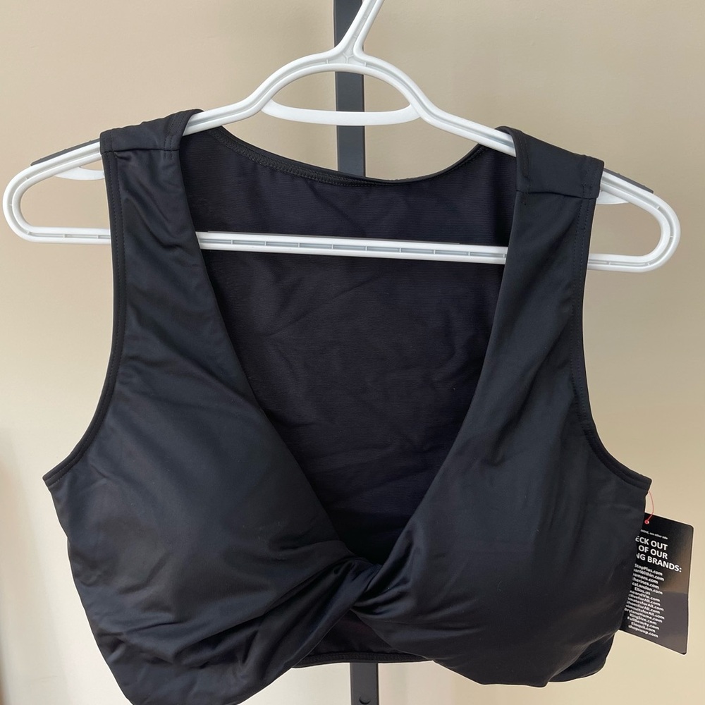 Swimsuits For All Black Bikini Top